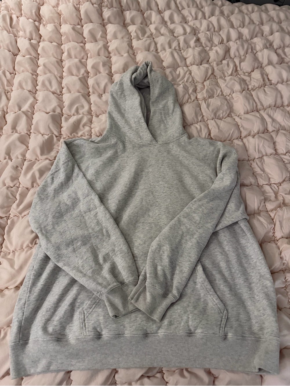 Hollister Heather Gray Pullover Crewneck Hoodie